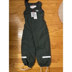 Lego Wear Size 4 Snow Bibs Pants GRAY Snowbibs Snowpants